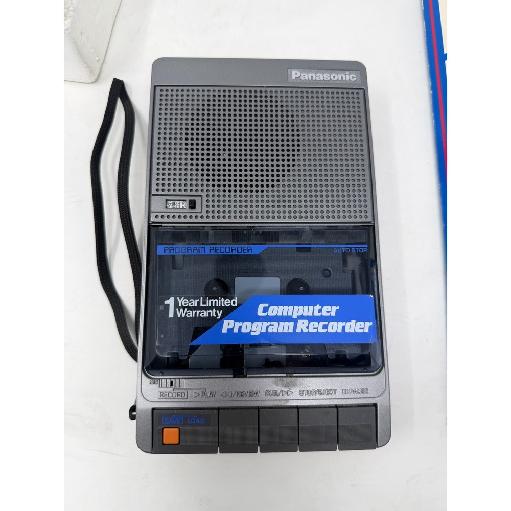 Vintage Panasonic RQ-2738 Computer Program Cassette Recorder Box Tested Works - Picture 6 of 11